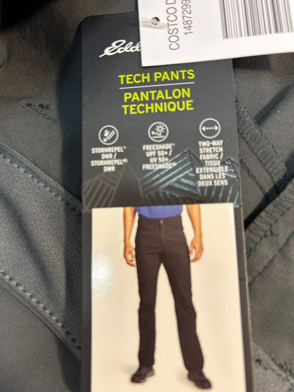 Men’s Charcoal Pants, Size 38/30, New