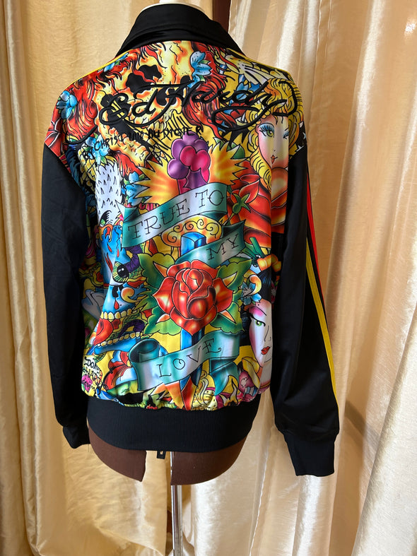 Floral Track/BomberJacket, NEW, Size Small