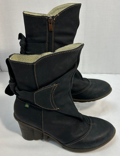 Ladies Wedge Boots, Charcoal, Excellent Condition Size 9
