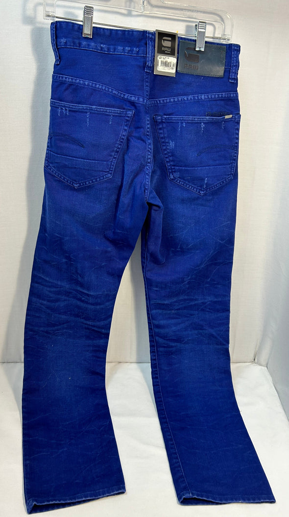 Ladies Periwinkle Jeans, 33" x 32", 100% Cotton, NEW