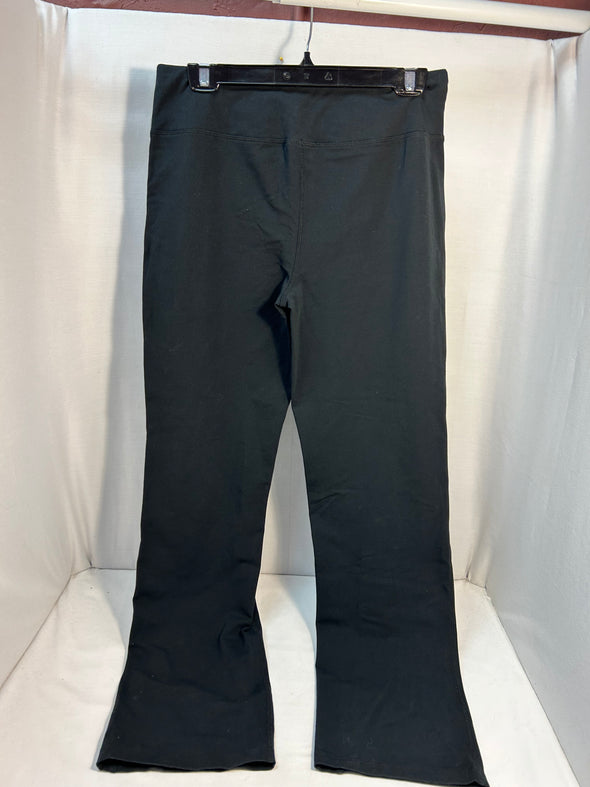 Ladies Pull-on Pants, Black, Size Medium