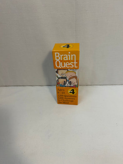Brain Quest Game, Cards,  Ages 9,10, NEW