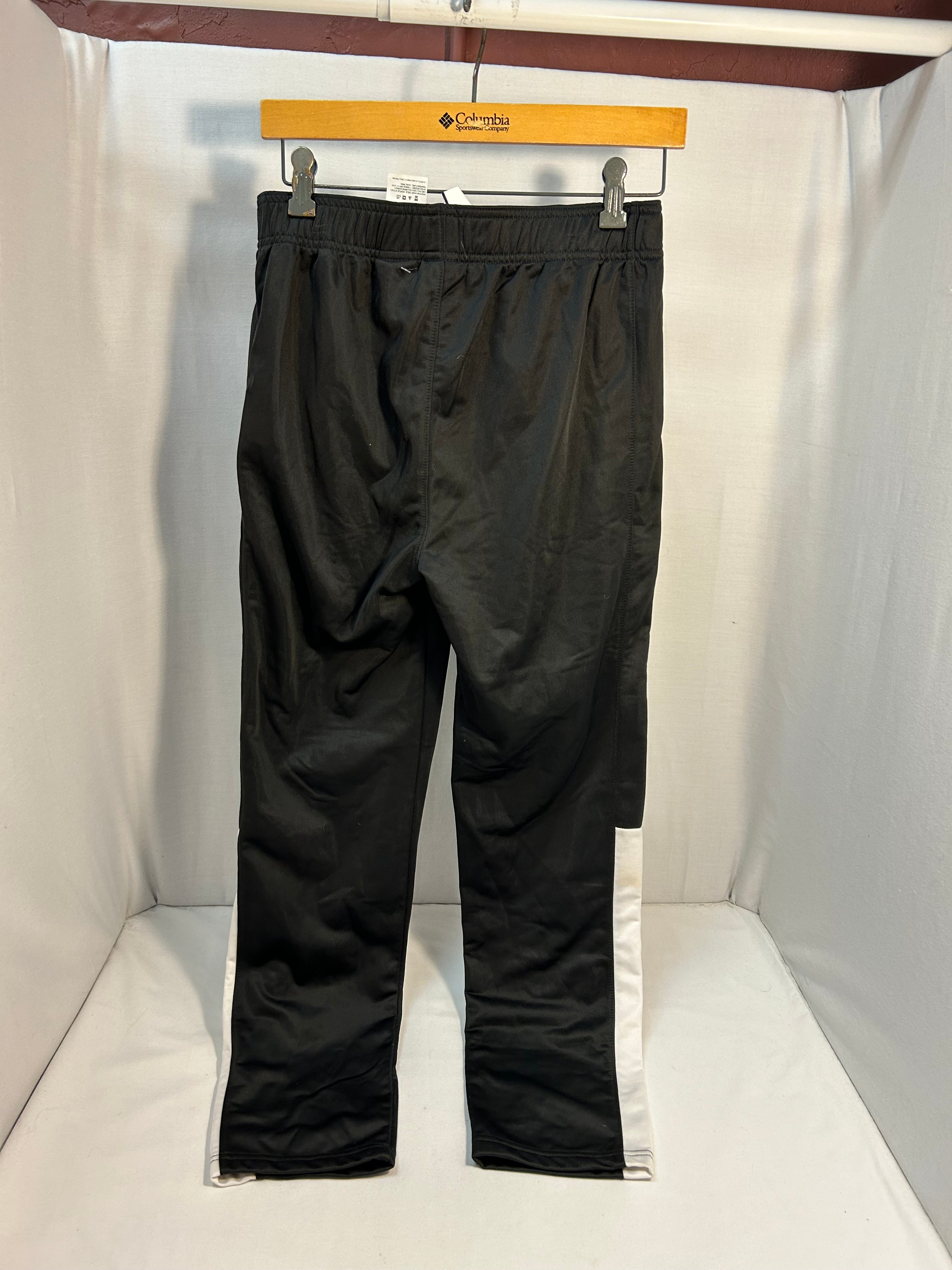 Youth Size 1416 Active Wear Pants, Black White Trim, NEW