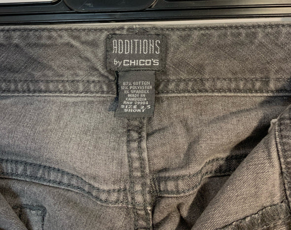 Ladies Grey Pants, Size 2.5