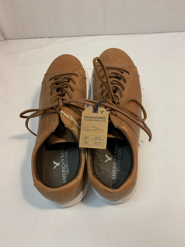 Men's Lace Up Sneakers, Camel Colour Size 9. NEW With Tags