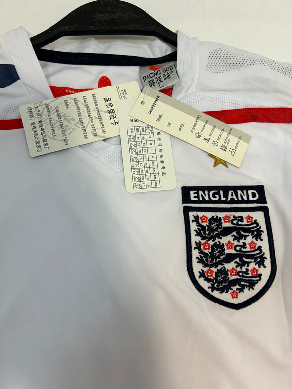 Men’s Team Sport Shirt, England Home Jersey Size Large