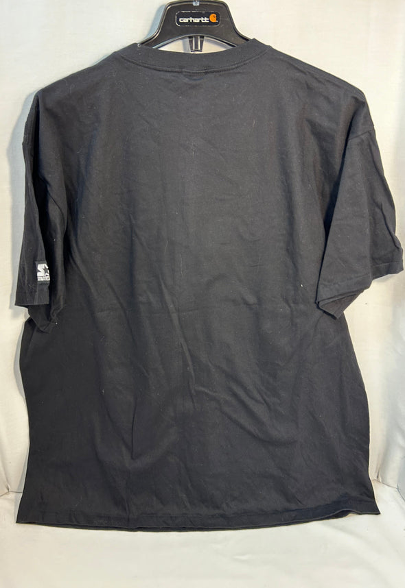 NHL Team Short Sleeve Shirt Black, Size XL