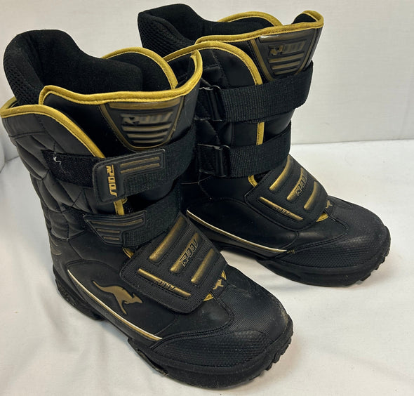 Men's Winter Boots, Black, Size 9