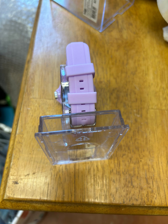 Madison  Silicone Watch, Lilac, NEW