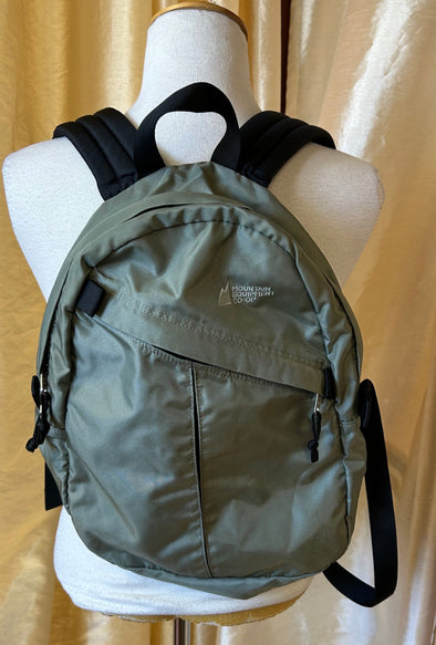 Small Backpack, 16" x 13", Green, NEW