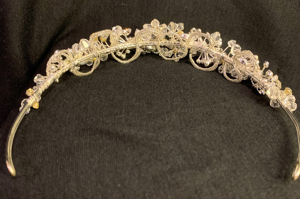 Rhinestone and Crystal Bridal Headpiece