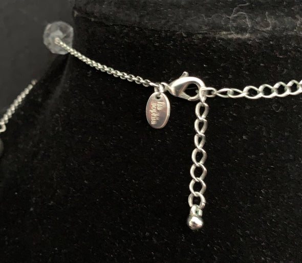 Lia Sophia Blue Stone Necklace