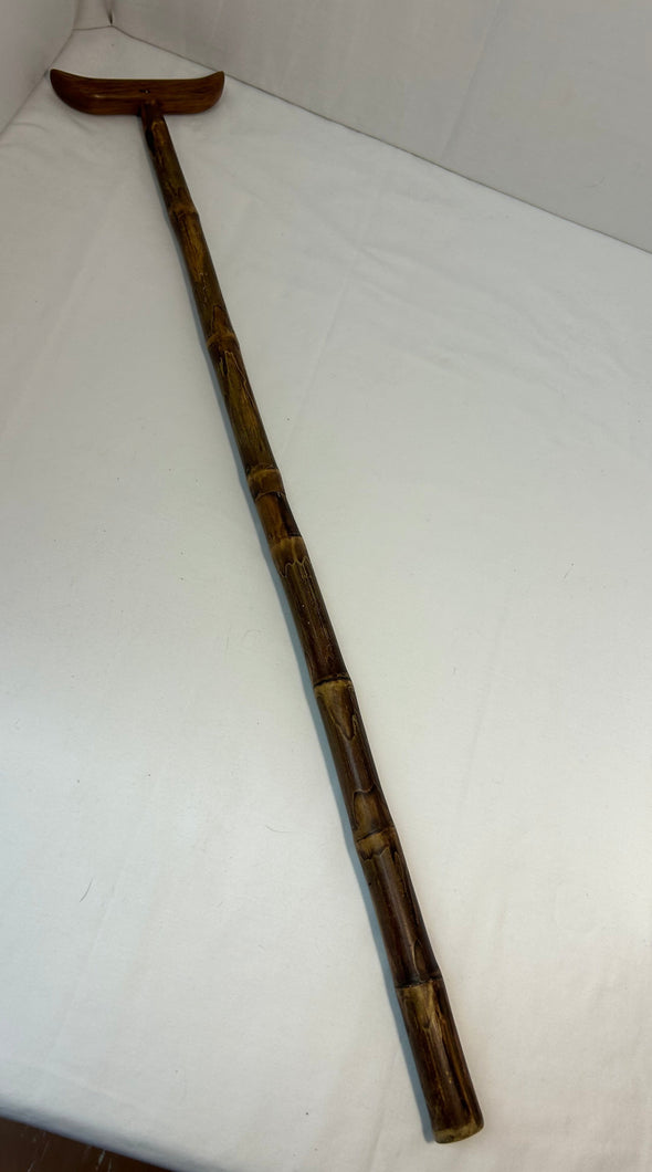 Walking Stick, 35.5" x 5.5", Solid Wood