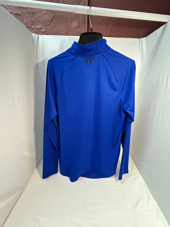 Active Wear Long Sleeve Shirt, Cobalt Blue, Size Medium