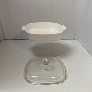 Casserole Dish With Lid, Microwave Safe, 10 x 12"