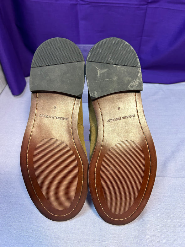 Men's Loafers, Taupe, Size 8, Like NEW