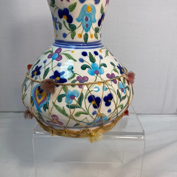 Turkish Hand Drum, Hide Bottom, Multi Colour, 12",