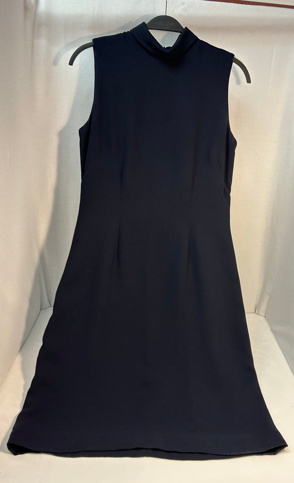 Ladies Sleeveless Dress, Navy, Size 8
