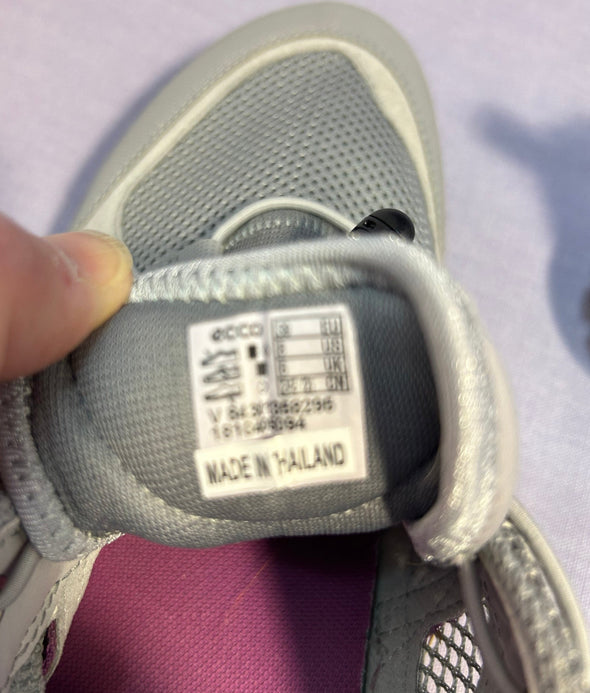 Women's Trail Running Shoes, Grey/Purple, Size 8