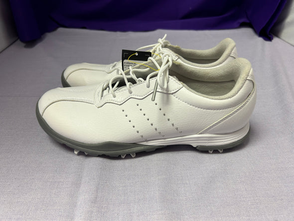 Ladies Golf Shoes, White, Size 8, NEW