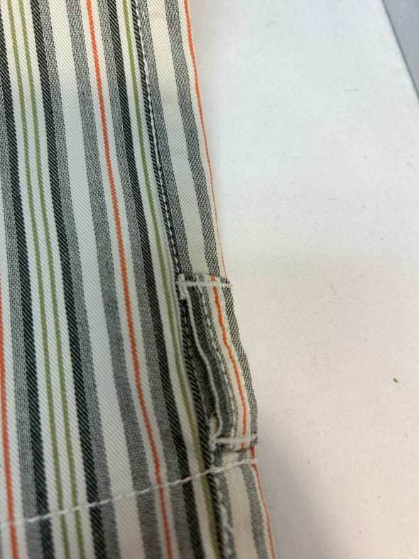 Ladies Convertible Island Stripe Trouser Pants (4)