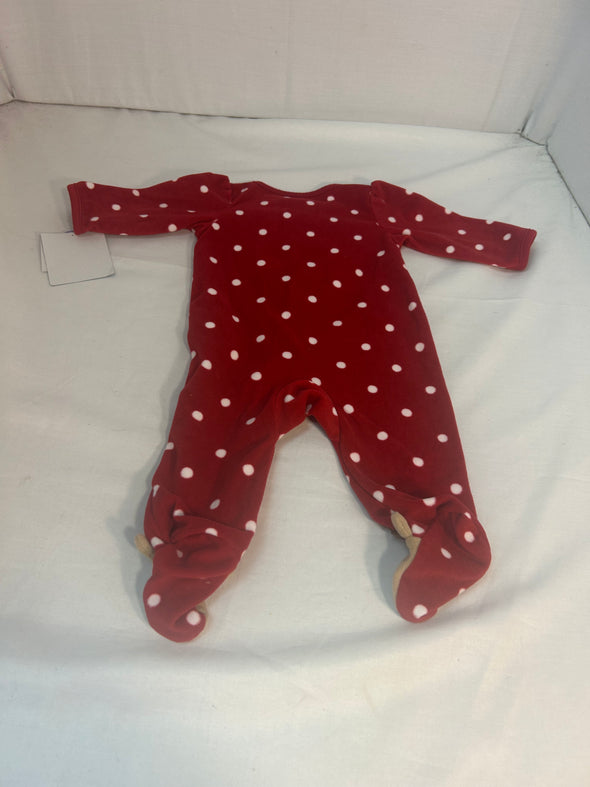 Infant Christmas Onesie, Red, Size 0-3Months , NEW