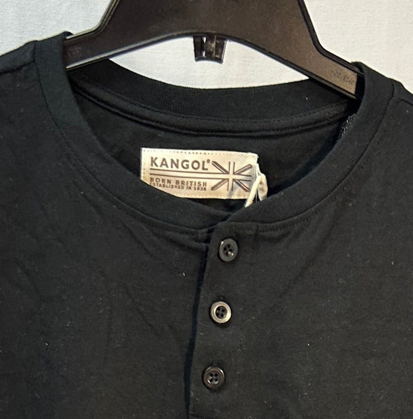 Men's Black Short Sleeve T-Shirt, Cotton/Polyester, Size M, NEW