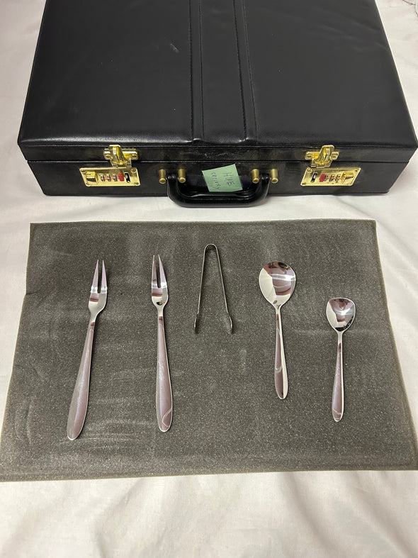 Stainless Steel Flatware In Chest, New in Original Packaging