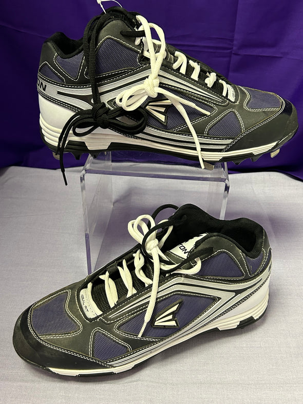 Men’s Cleats Sports Shoes, Mauve, Black, White Size 10.5, New