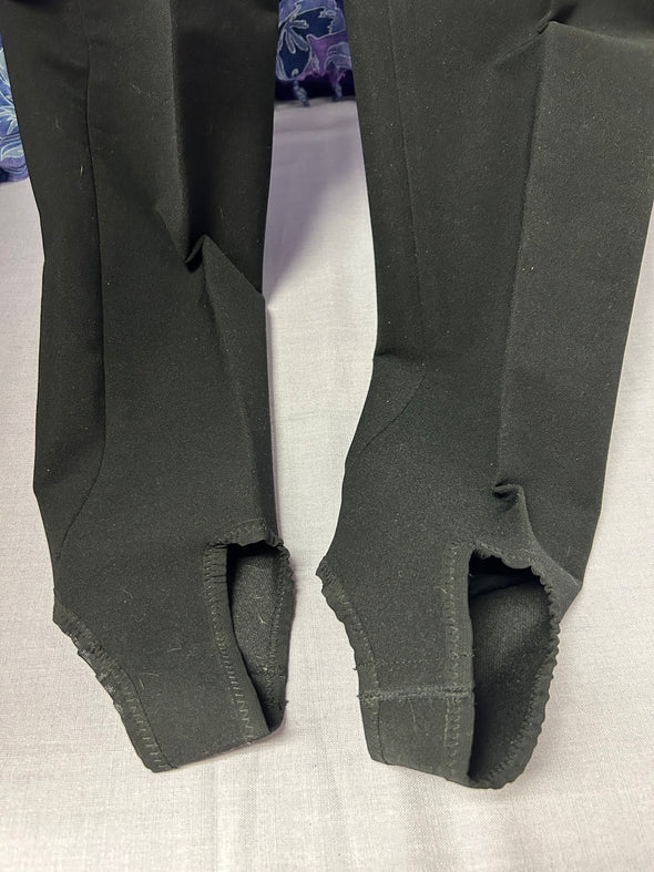 Vintage Women's Ski Pants, Black, Size 10,