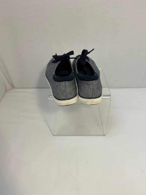 Women’s Sneakers/Walking Shoes, Navy, Lace-Up Size 8, Like New