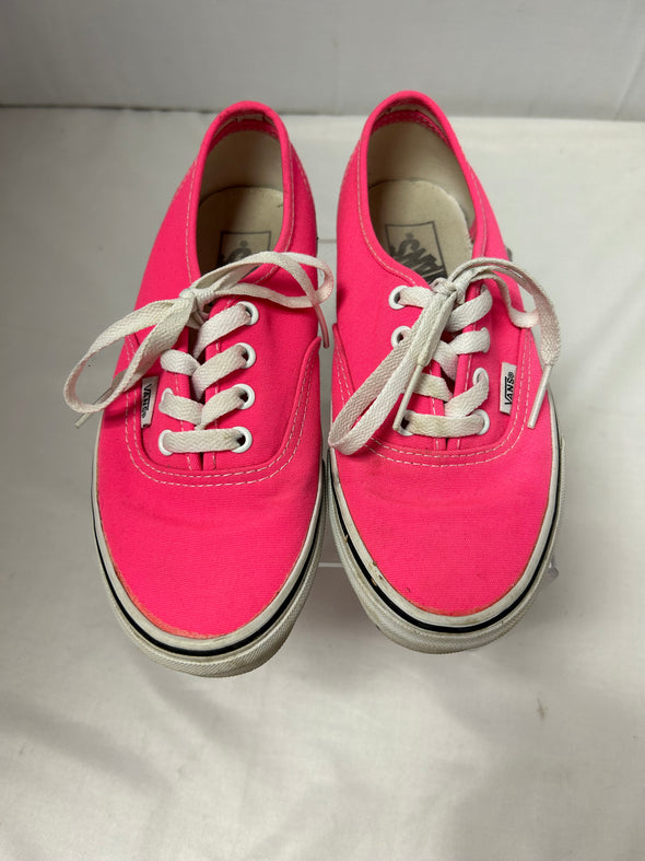 Ladies Sneakers, Pink Size 6, Gently Used