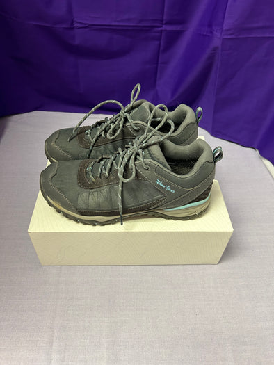 Men's Gently Used Running Shoes, Grey, Size 10