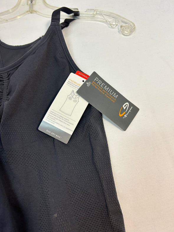 Ladies Active Wear Performance Top, Grey, Size Large, NEW