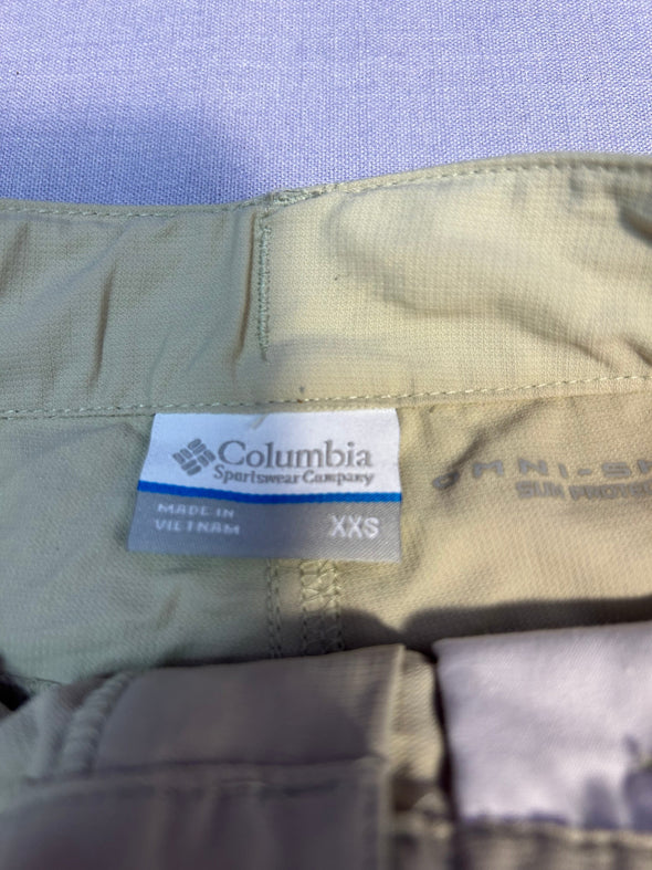 Children's Beige Water-Repellant Cargo Pants, Size XXS - 4/5