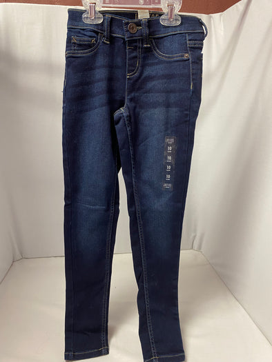 Youth Mid-Rise Jeggings, Denim, Size 10